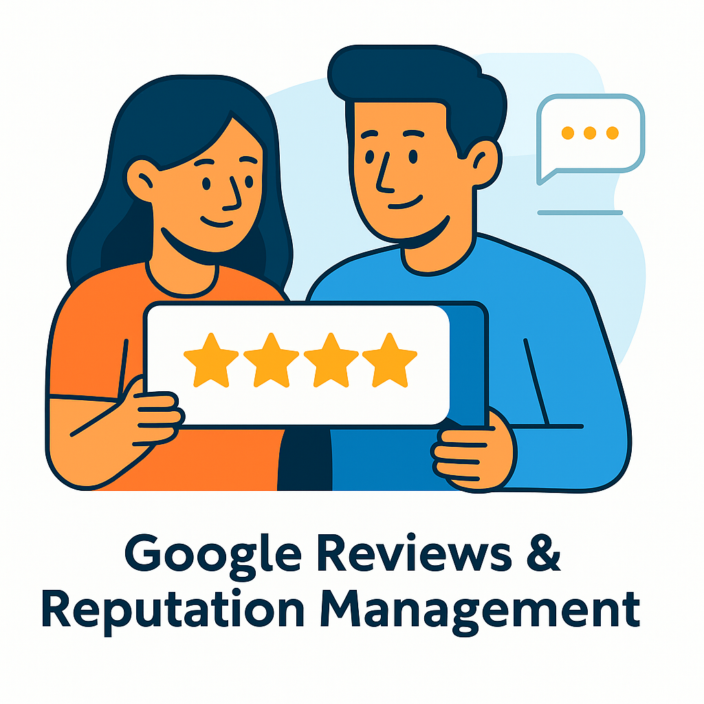Phoenix business owners managing Google reviews to build a 5-star online reputation